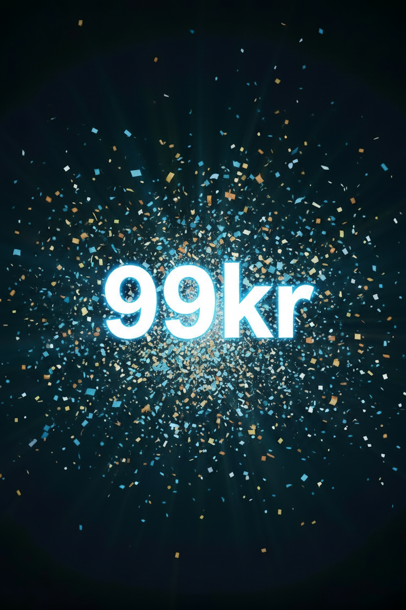 99kr utan annan text