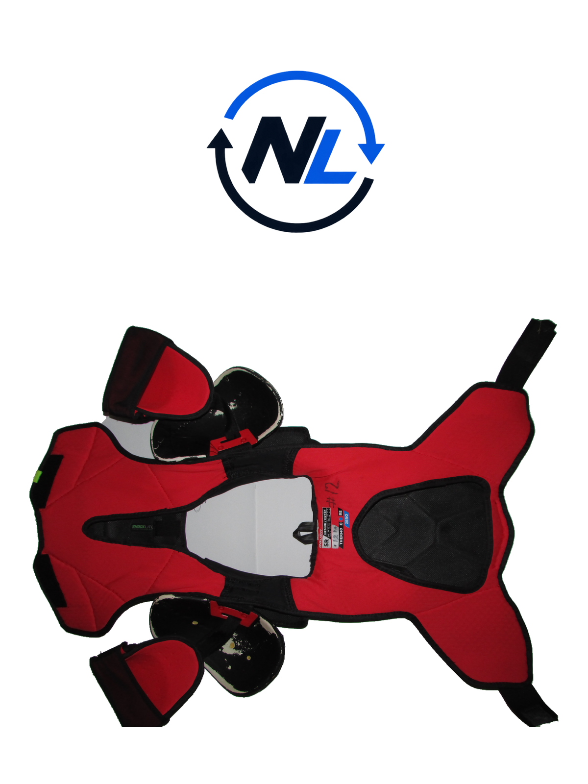 Bauer Vapor Hyperlite Axelskydd – Senior Medium (Bra skick)
