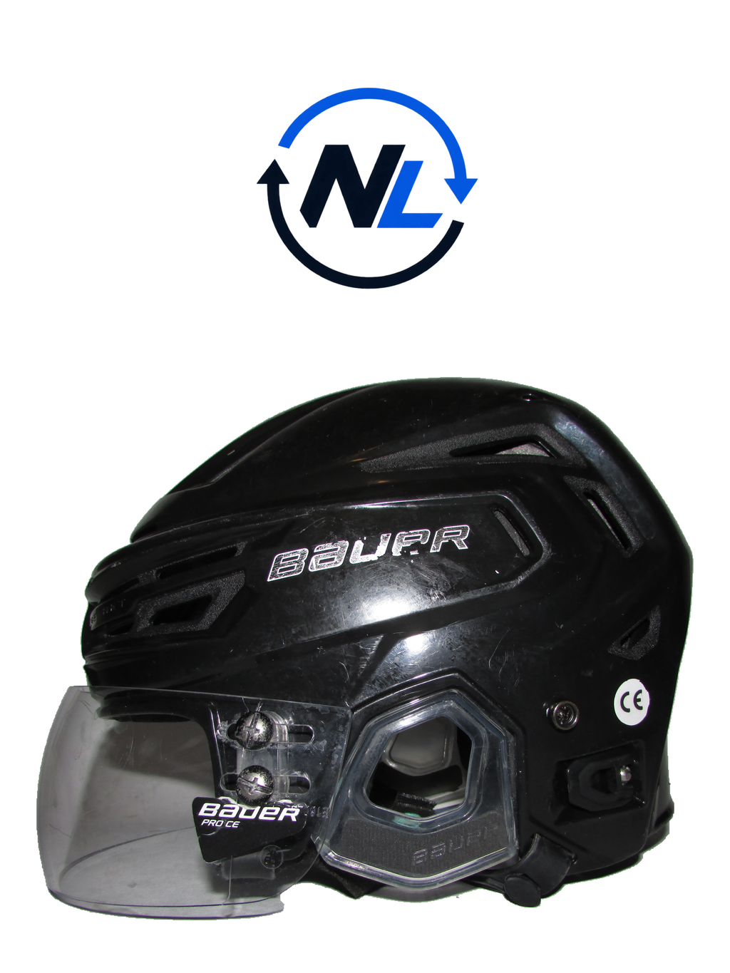 Bauer Re-Akt 150 Hjälm – Senior Medium (Bra skick)