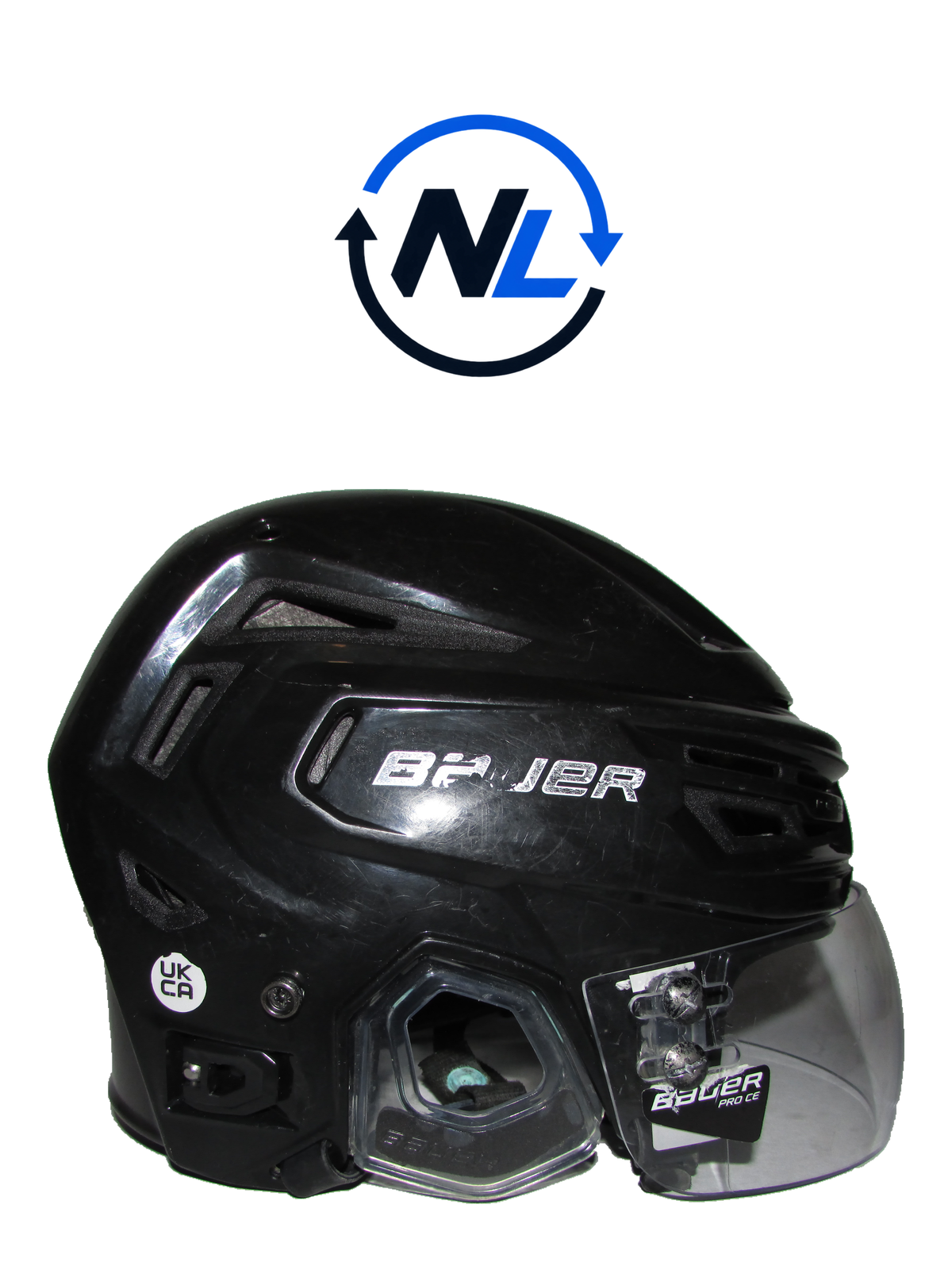 Bauer Re-Akt 150 Hjälm – Senior Medium (Bra skick)