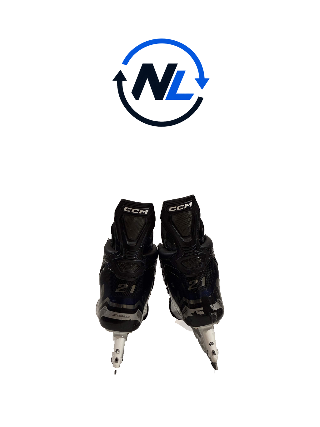 CCM JetSpeed FT6 Pro Custom Skridskor – Storlek 7 (Bruksskick)