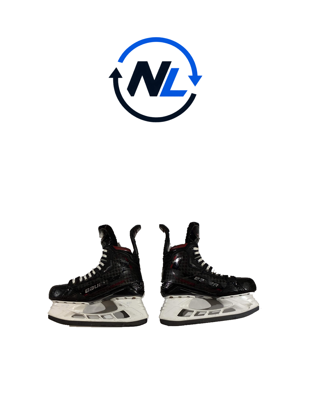 Bauer Supreme Mach Custom Skridskor – Storlek 7 (Bra skick)