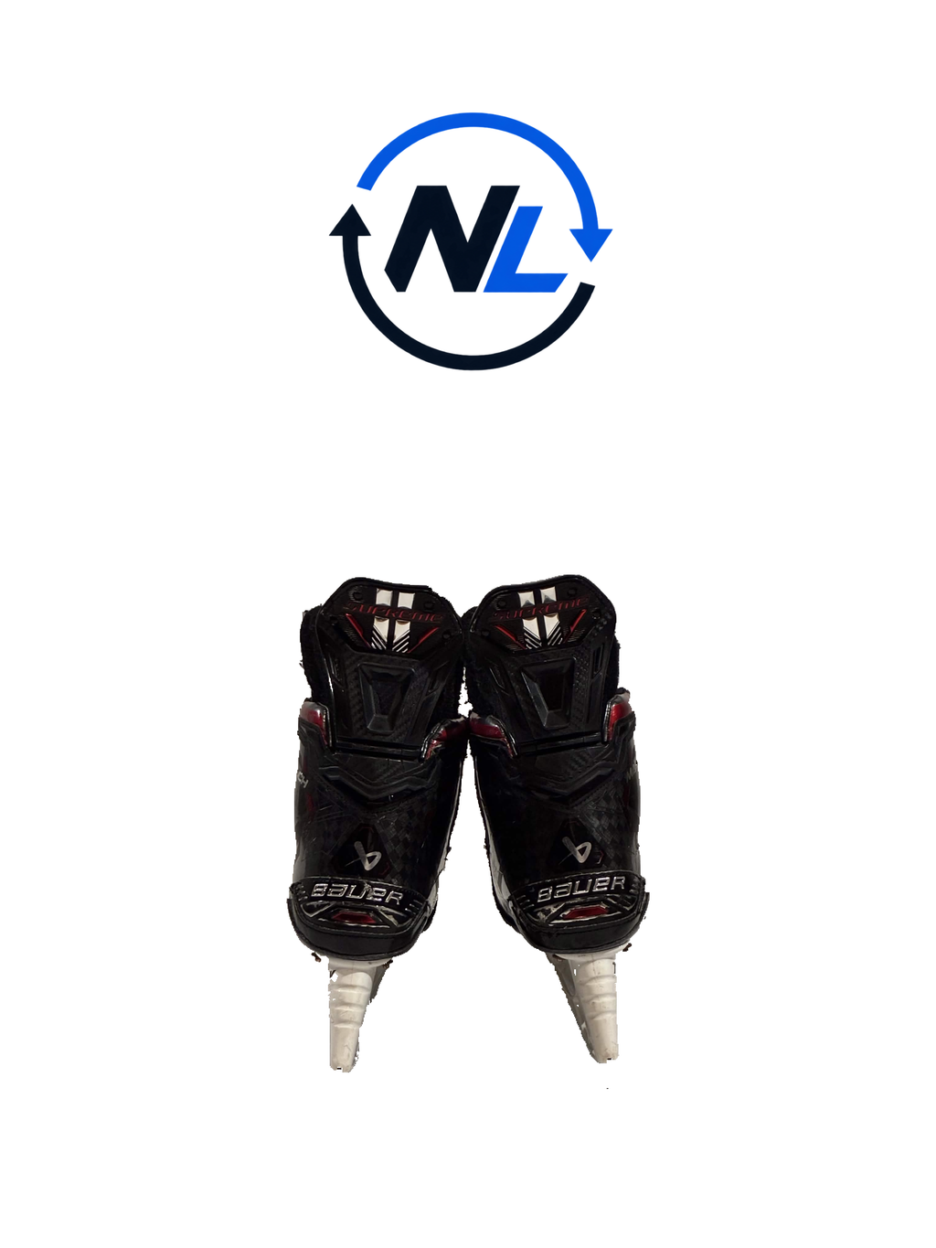 Bauer Supreme Mach Custom Skridskor – Storlek 7 (Bra skick)