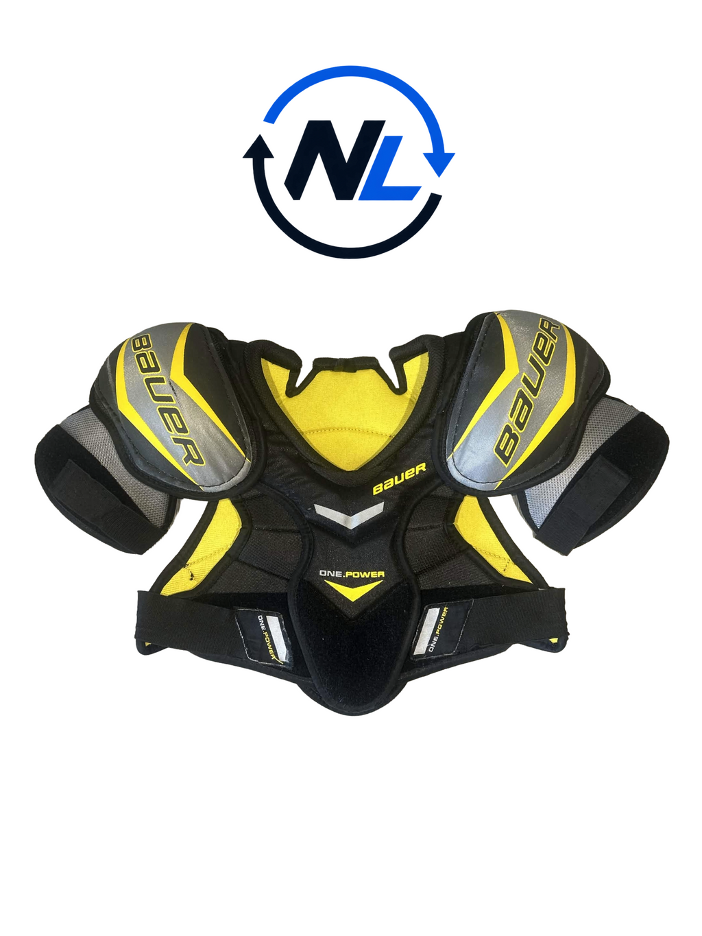 Bauer One Power Axelskydd- Junior Medium (Bra Skick)