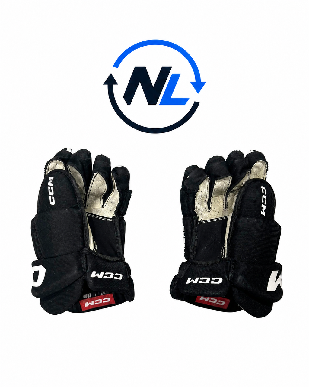 CCM AS550 hockeyhandskar 10 tum insida