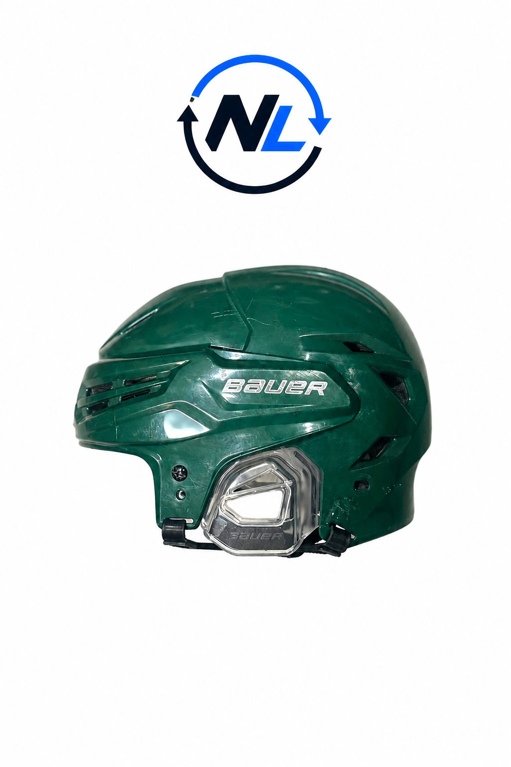 Bauer Re-Akt 95 hockeyhjälm Senior Medium vänster sida