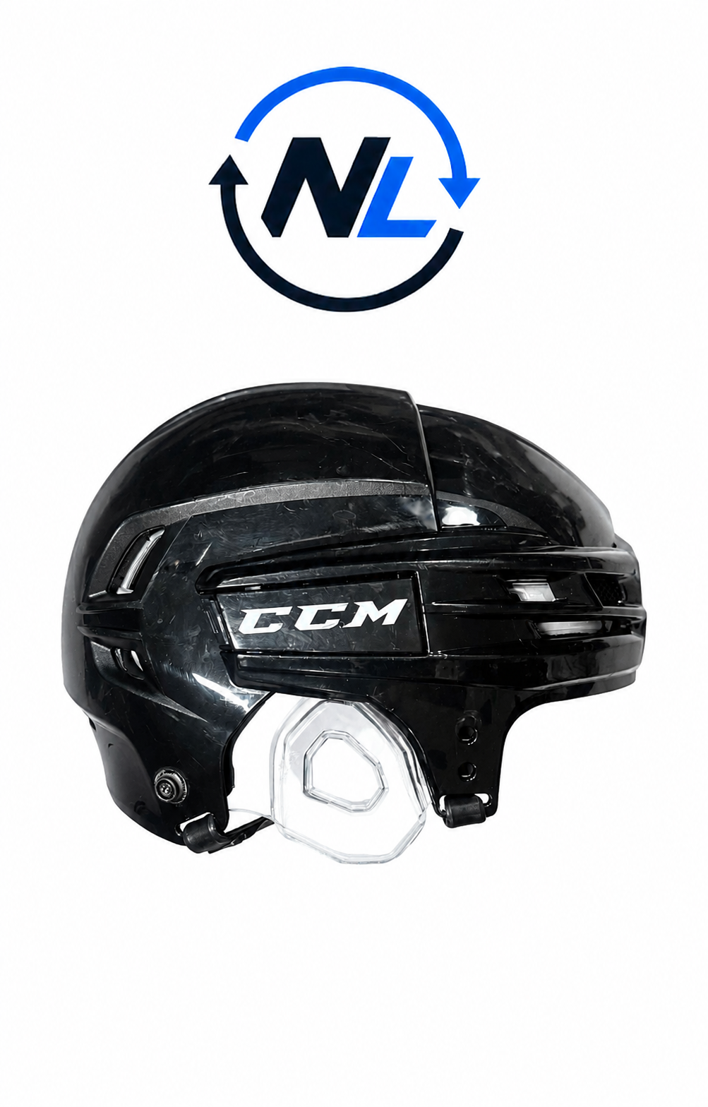CCM Tacks 910 hockeyhjälm Senior Small höger sida
