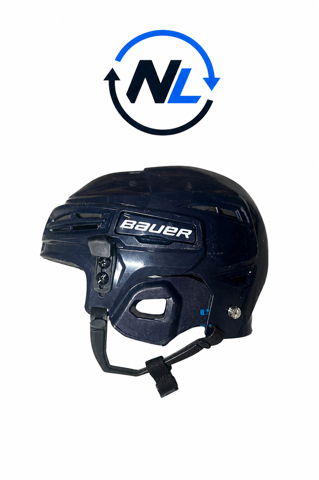 Bauer Prodigy hockeyhjälm Youth 48-53 cm vänster sida