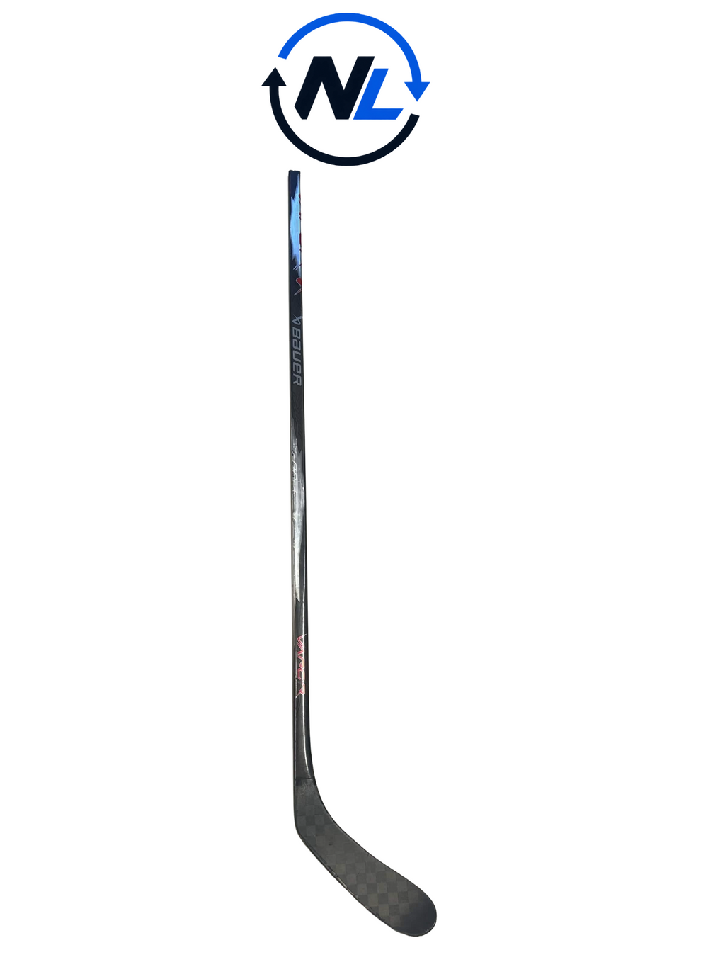 Bauer Vapor Flylite Team Klubba – 77 Flex P28-left (Bruksskick)