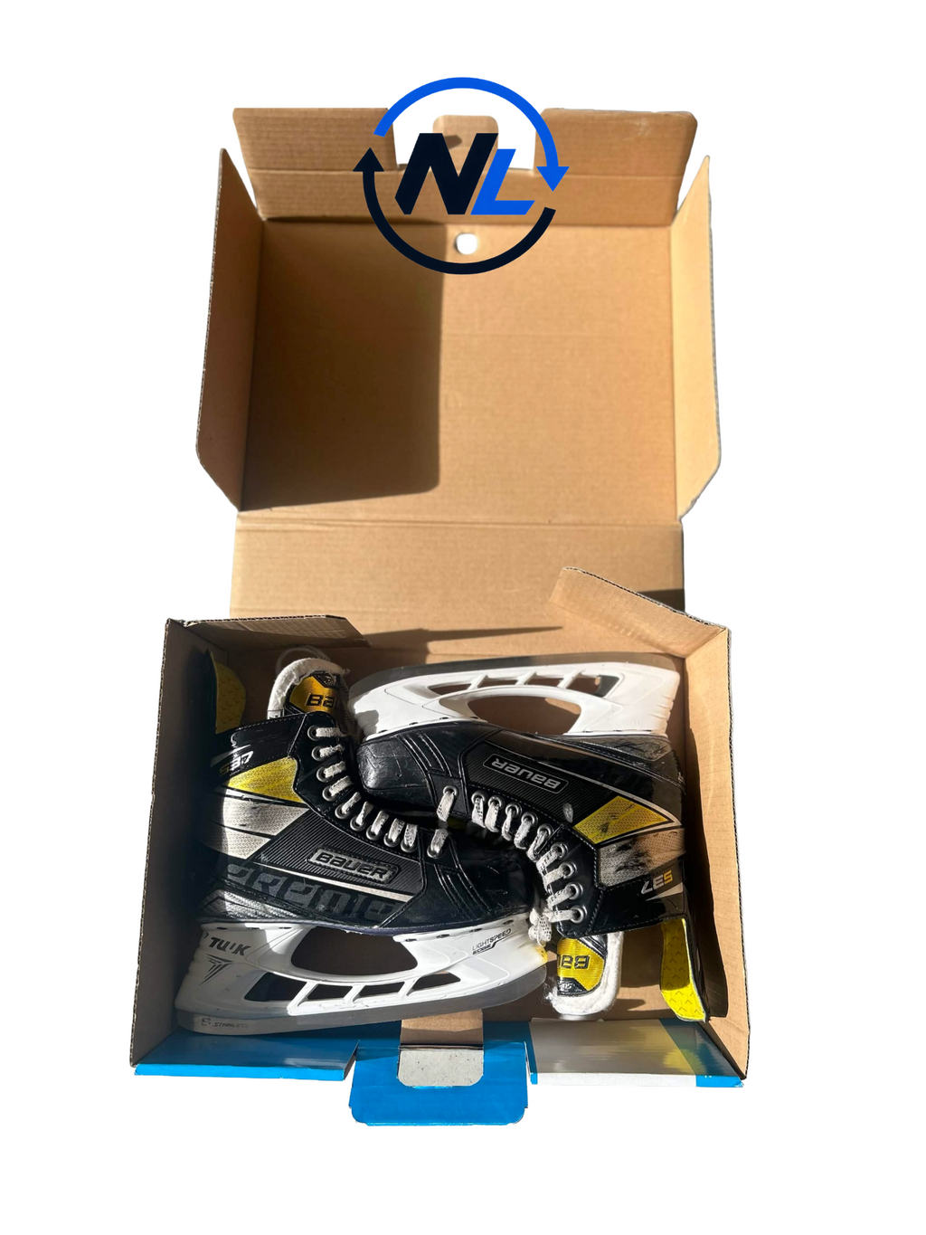 Bauer Supreme S37 Skridskor – Storlek 7 (Bra skick)