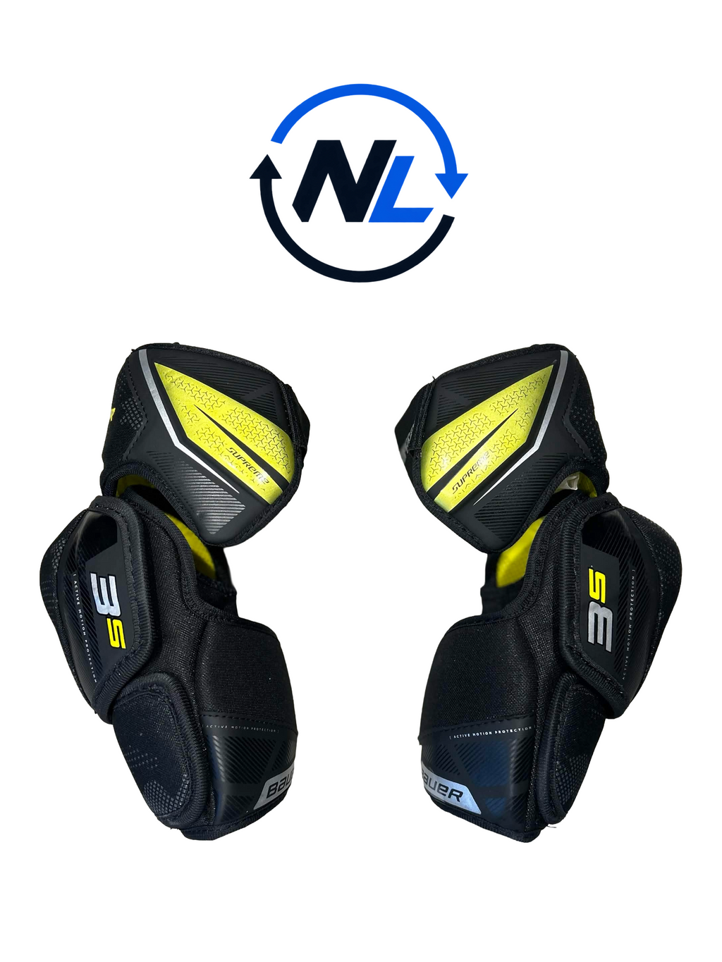 Bauer Supreme 3S Armbågsskydd – Intermediate Medium (Nyskick)