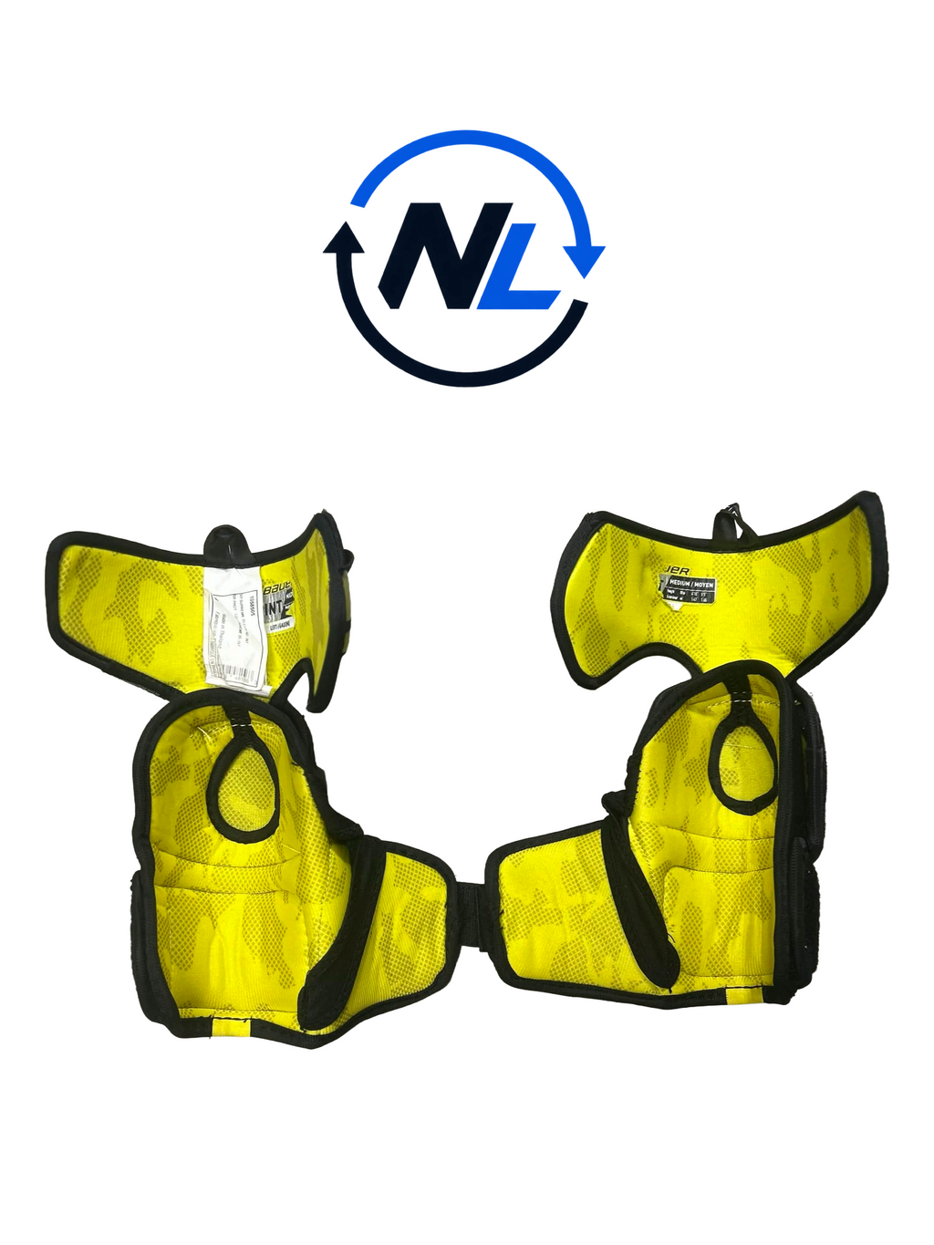 Bauer Supreme 3S Armbågsskydd – Intermediate Medium (Nyskick)
