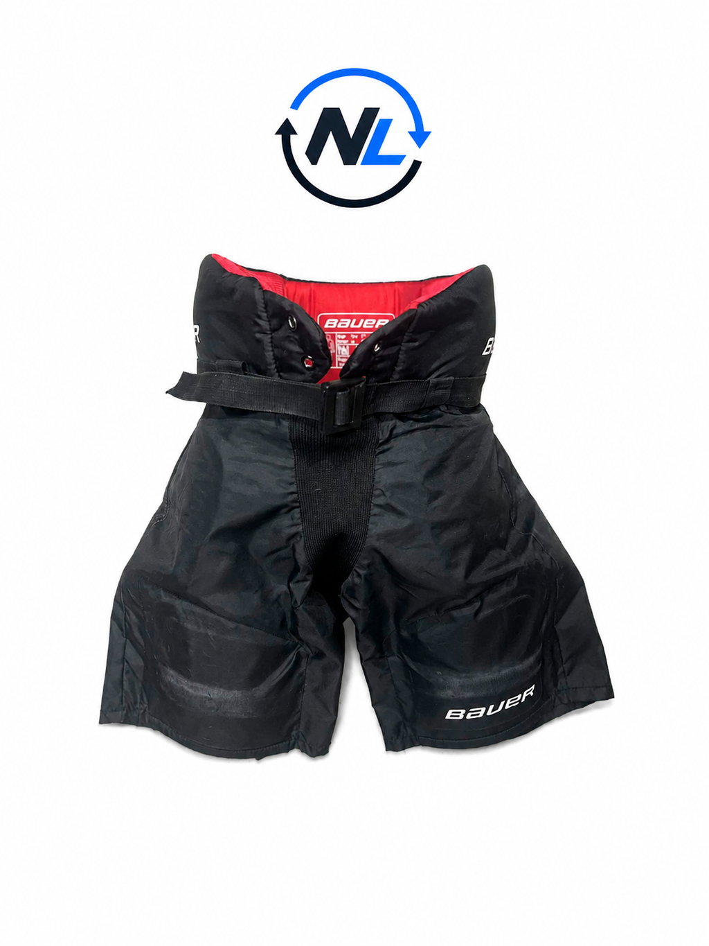 Bauer hockeybyxor Youth Large framifrån