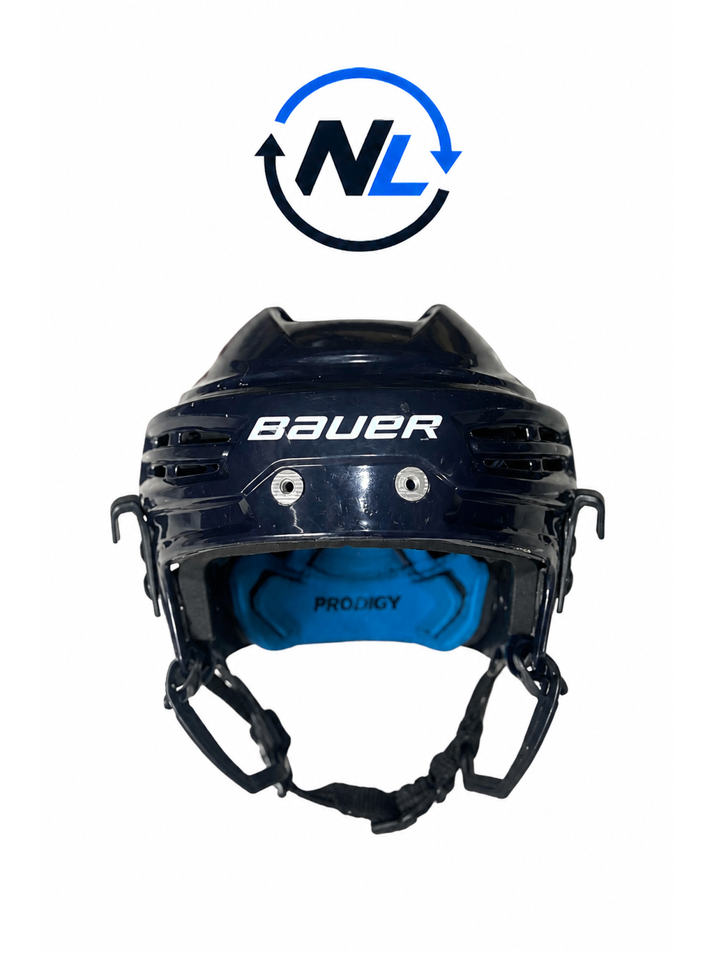 Bauer Prodigy hockeyhjälm Youth 48-53 cm framifrån