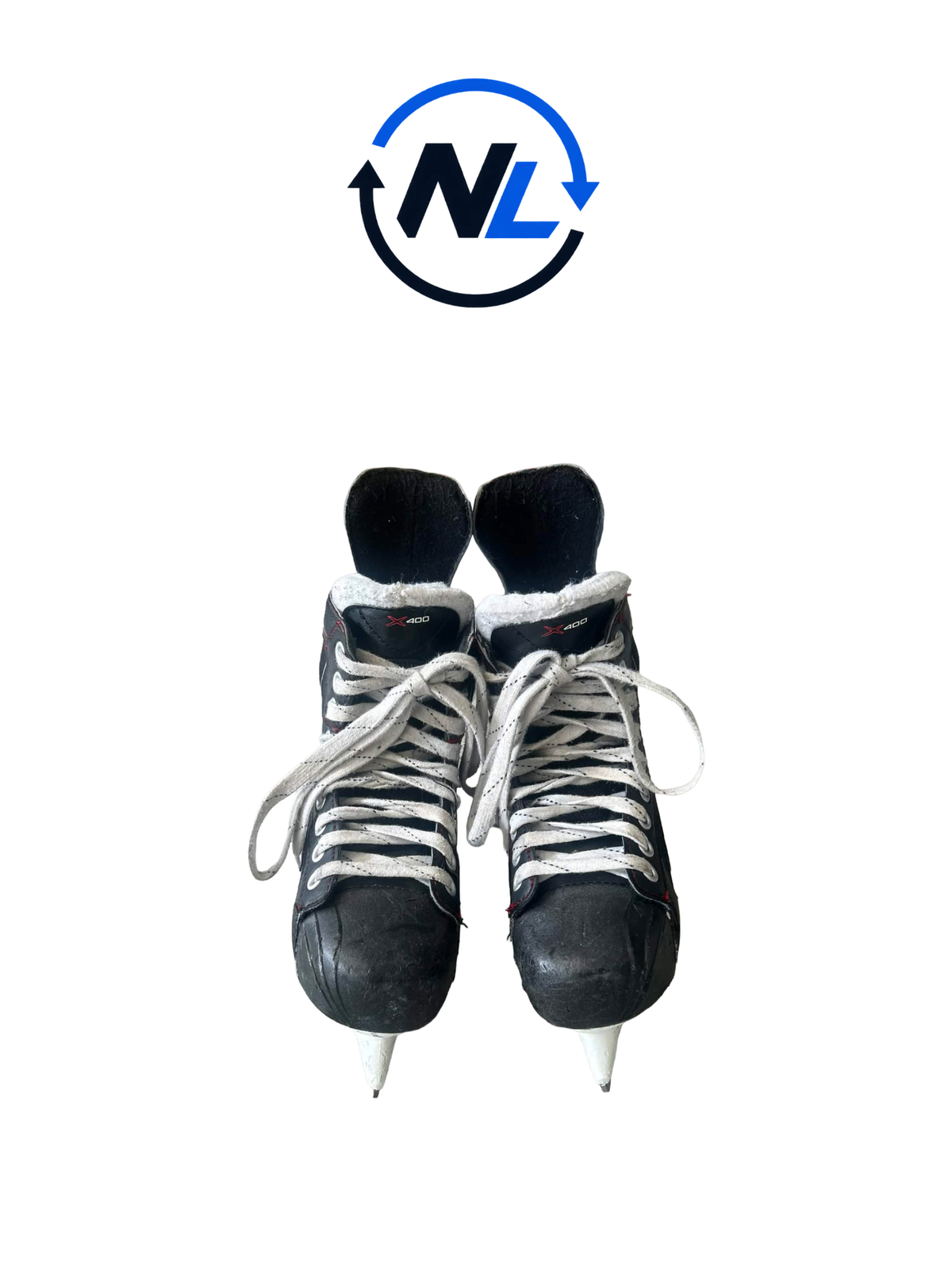 Bauer Vapor X400 skridskor bakifrån